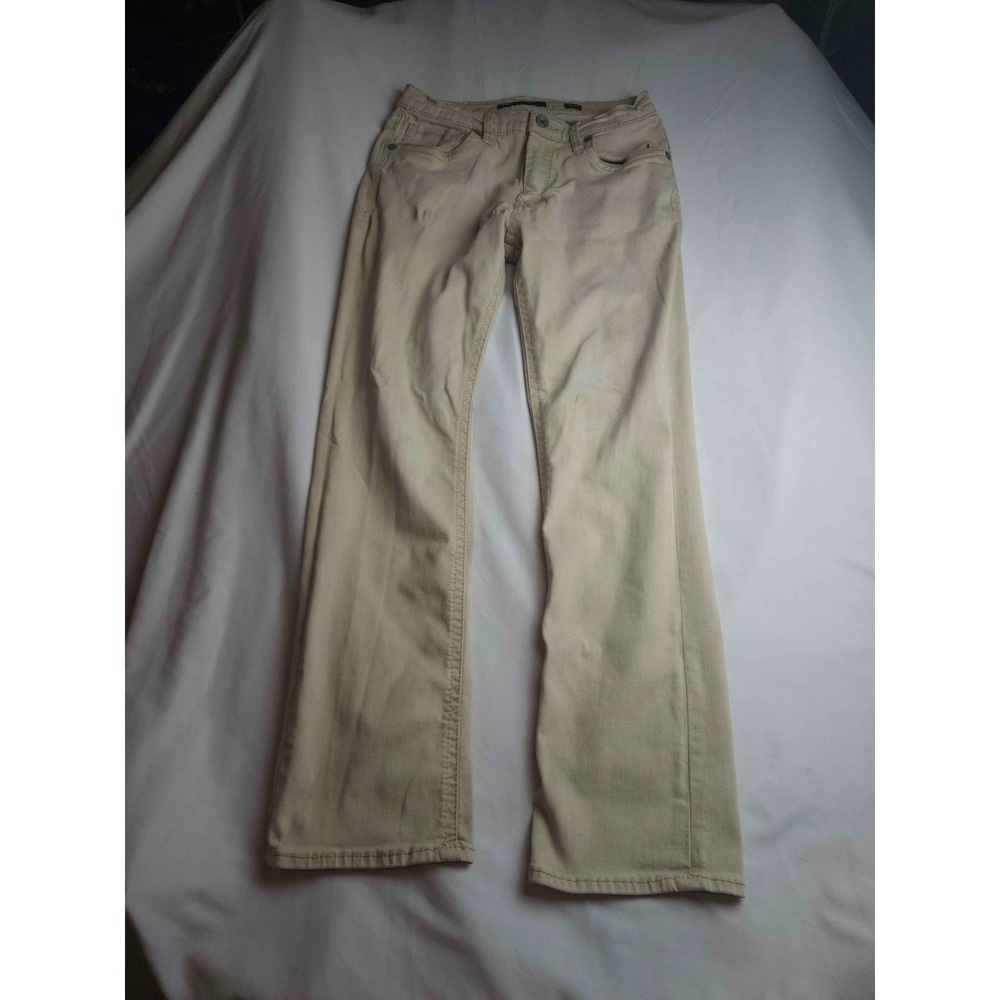BKE Tyler Bootcut Chino Pants Mens 30x29.5 Beige Hipster Grunge Preppy Classic